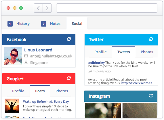 Mautic social media integration dashboard