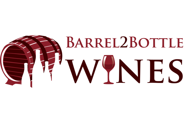 Barrel 2 Bottle Wines logo design