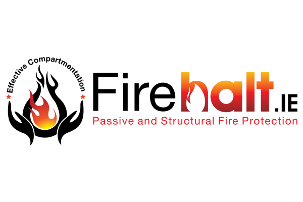 Firehalt, Passive and Structural Fire Protection logo design