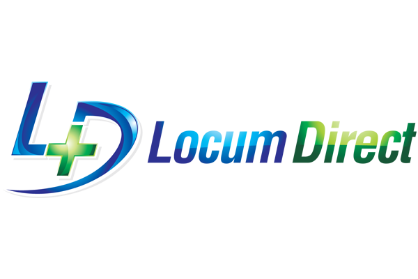 Locum Direct logo design