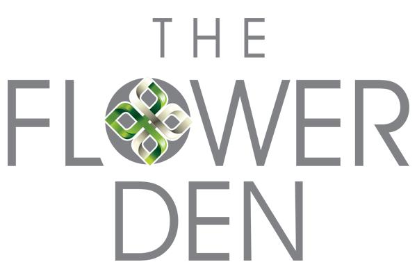 The Flower Den logo design