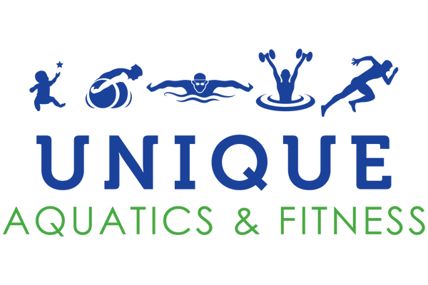 Unique Aquatics & Fitness logo design