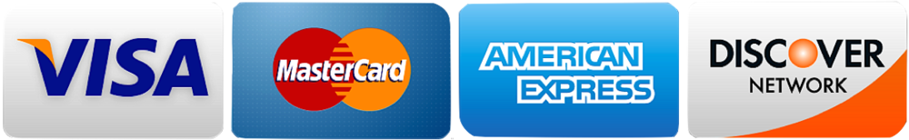Popular credit card logos