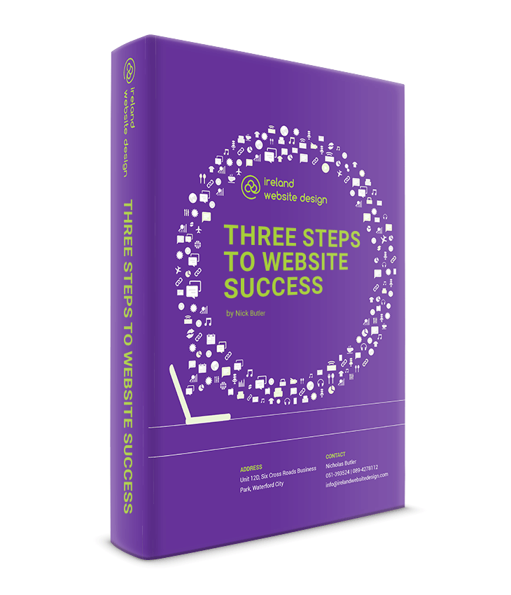 Three Steps to Website Success whitepaper document cover