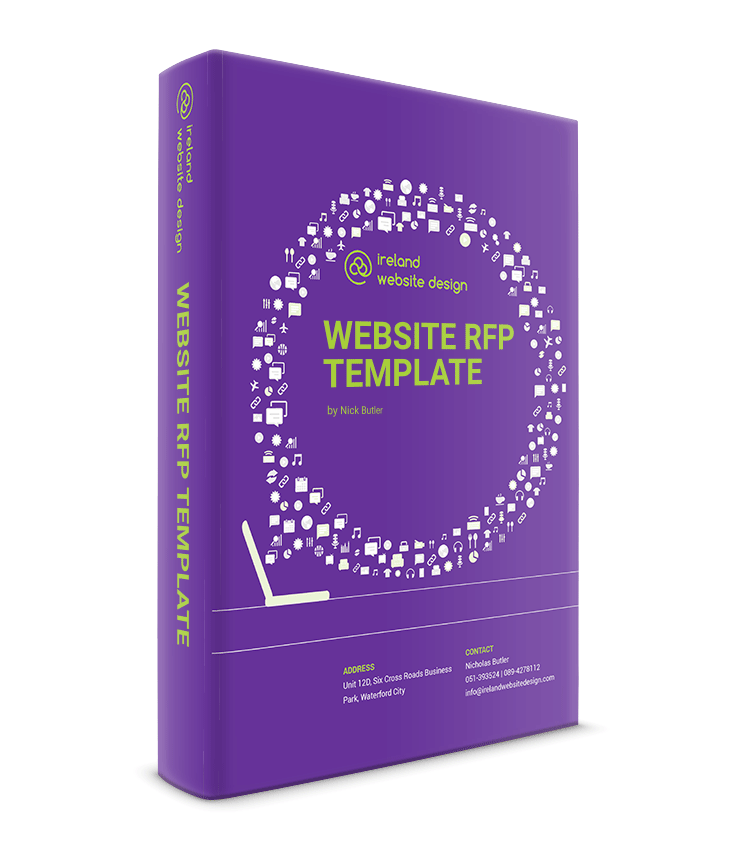 Website RFP Template document cover