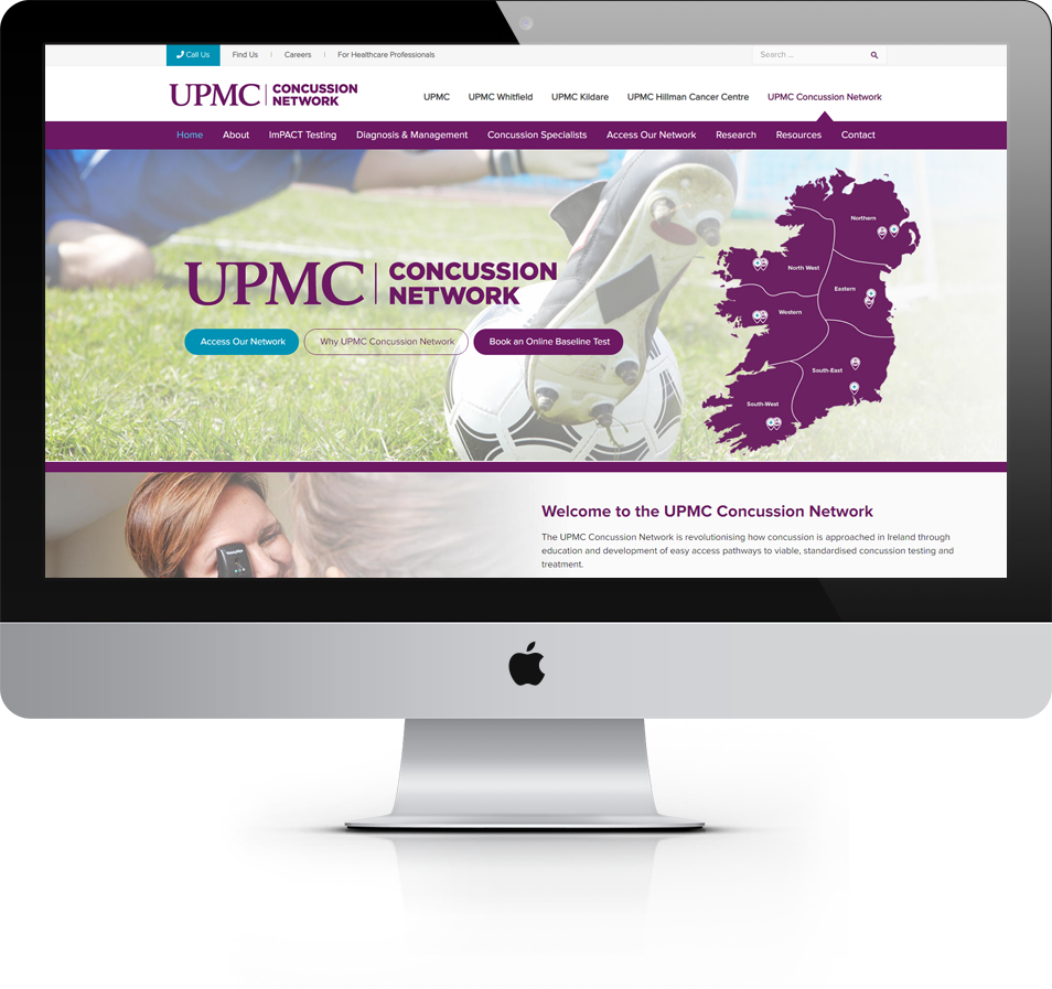 UPMC by Ireland Website Design Ireland Website Design