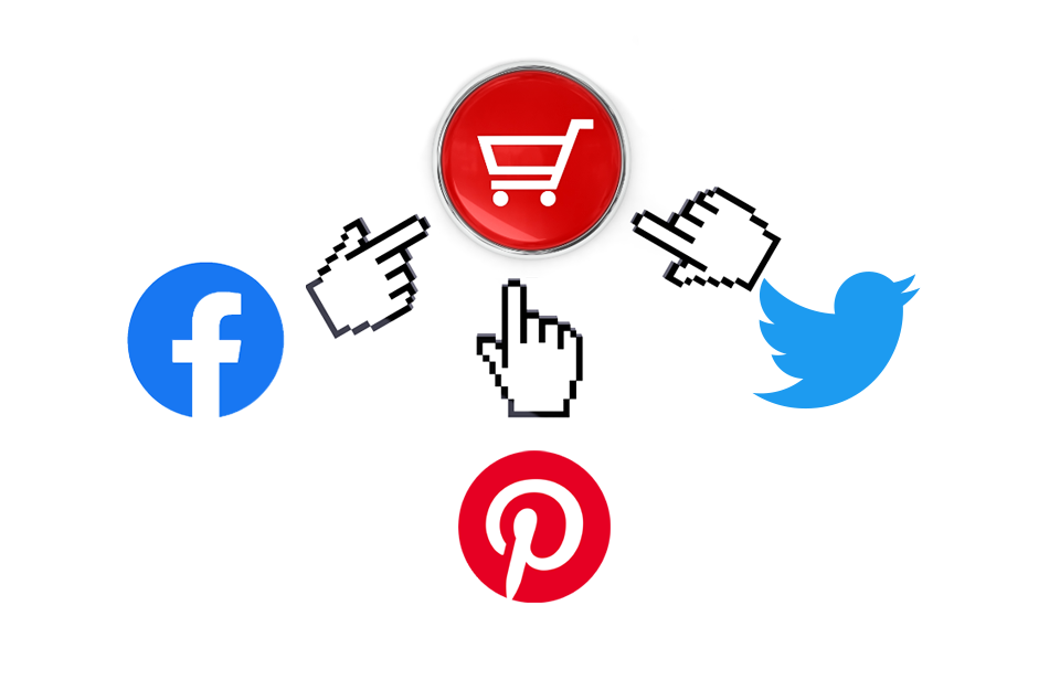 Twitter, Facebook and Pinterest Drive Social Commerce
