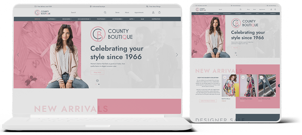 County Boutique Banner MockUp