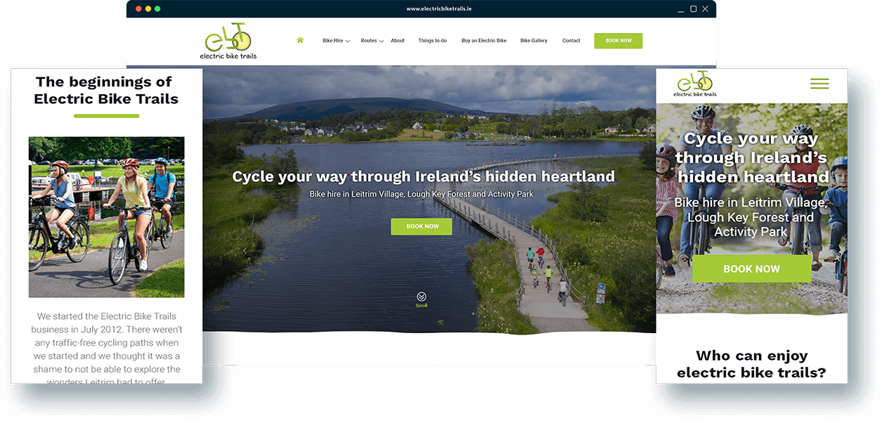 Electric Bike Trails Banner MockUp