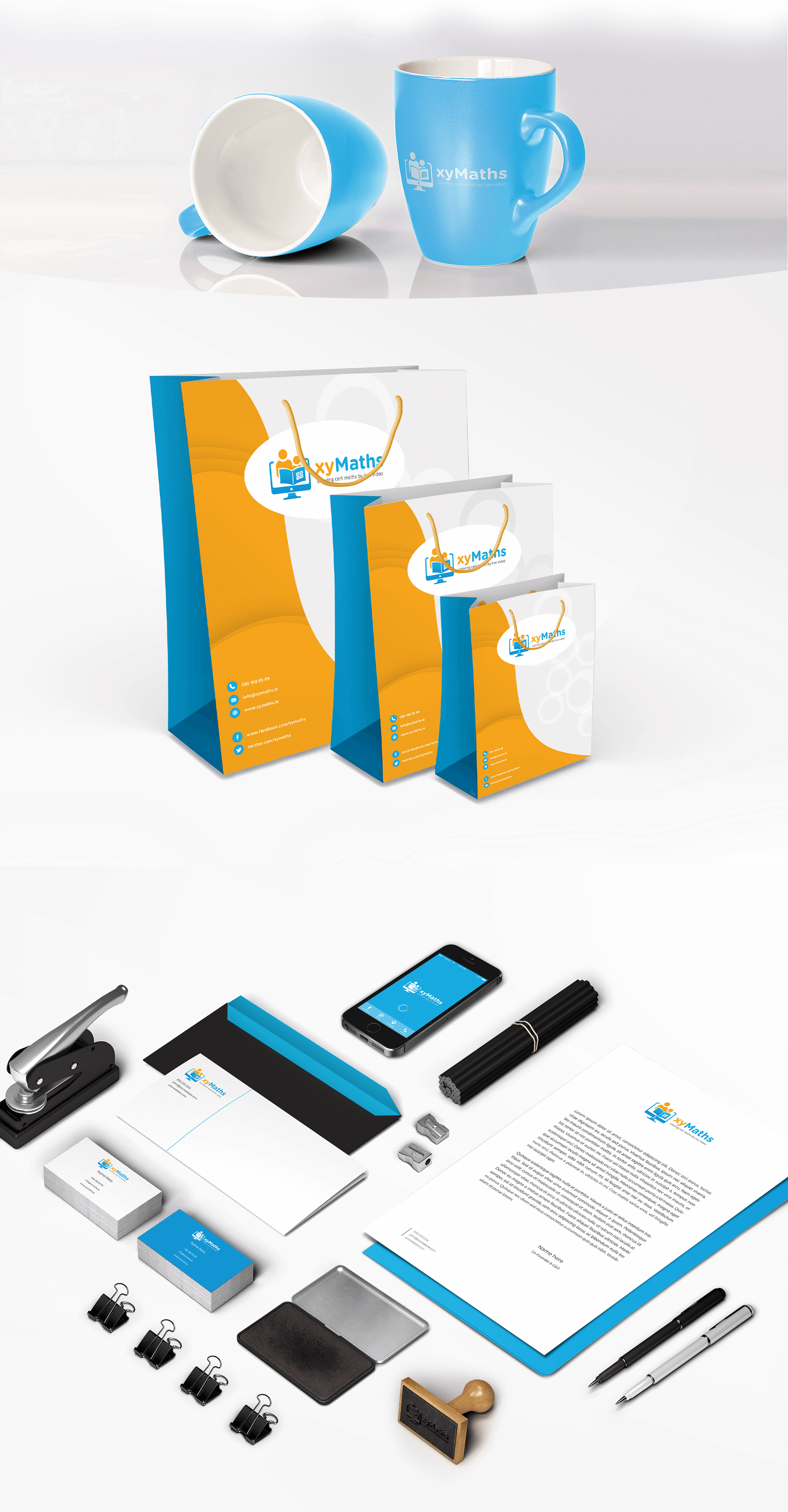 XY Maths Branding