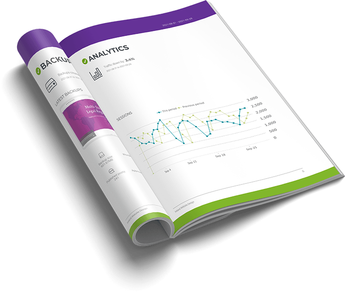 Care plan monthly reporting