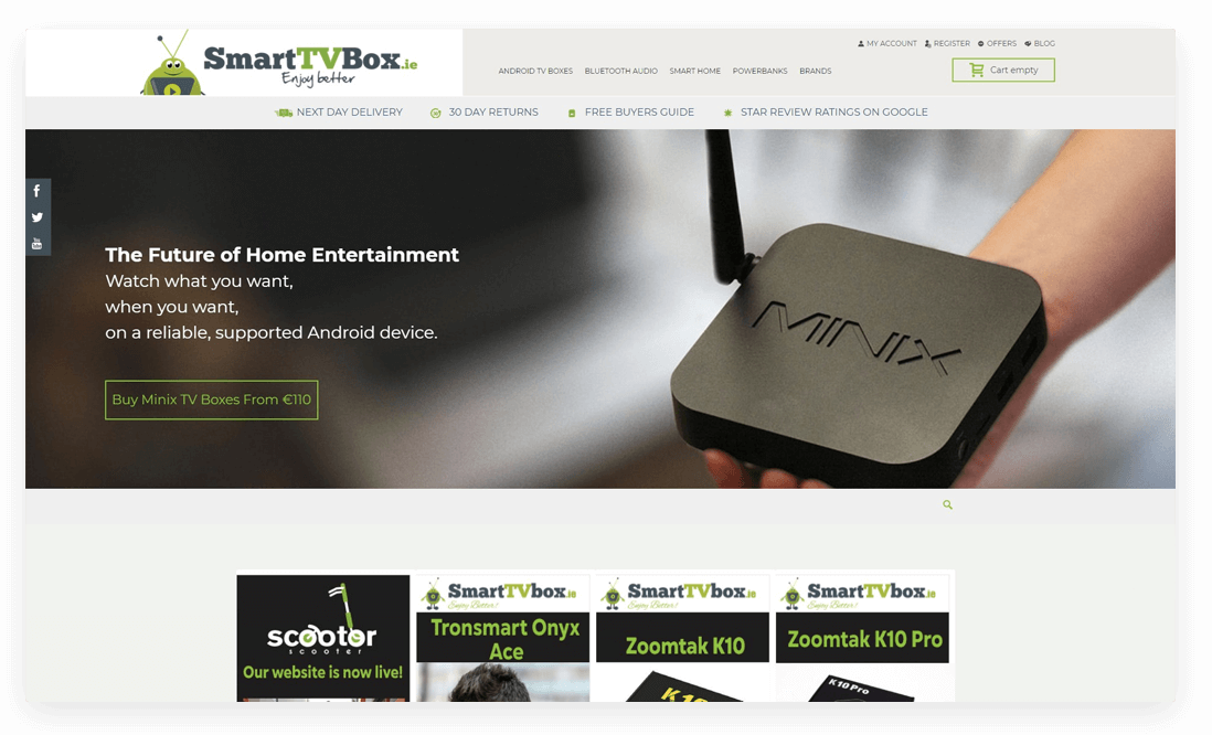 Smart TV Box Slide 1