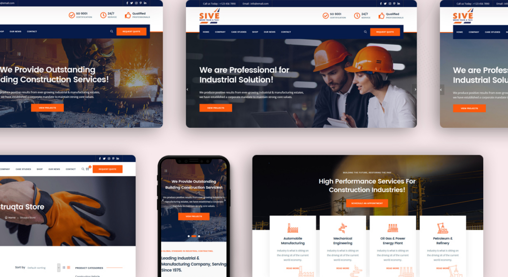 Wordpress custom theme development - Sive project